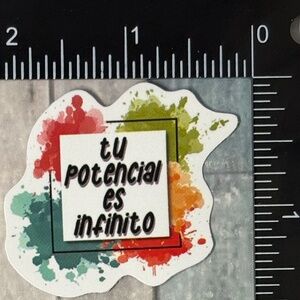 🌀10/$10🌀 Spanish Inspirational Reusable Waterproof Vinyl Sticker Decal